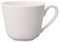 Villeroy und Boch Twist Weiß Mokka-/Espressotasse, 100 ml, Höhe: 6 cm, Premium Porzellan
