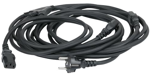 Showtec Schuko auf Kaltgeräte 3-Wege-Splitter