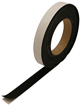J.V. Converting JVCC Acrylic Craft Felt Tape [1mm Thick Felt] (ACF-06): 3/4 in. x 25 ft. (Black)