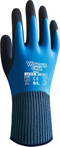 Wonder Grip WG-318 Aqua Grösse M/08 Wasserdichte Handschuhe