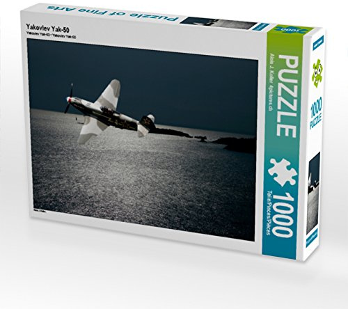 CALVENDO Puzzle Yakovlev Yak-50 | 1000 Teile Lege-Größe 64 x 48 cm Foto-Puzzle für glückliche Stunden