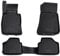 OMAC Gummimatten Fußmatten kompatibel mit BMW X1 E84 2009-2015 TPE Automatten Schwarz 4X
