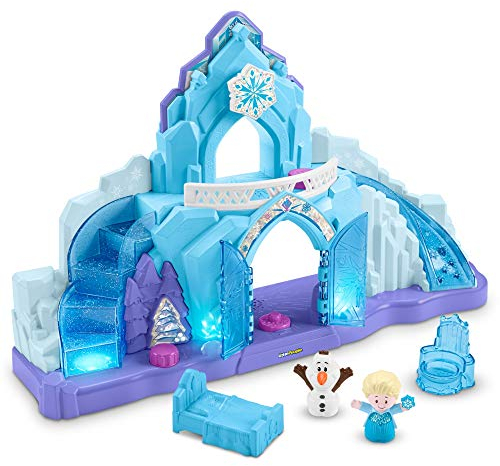 Fisher-Price GLM38 Little People Frozen Elsas Eispalast - Deutsche Sprachversion