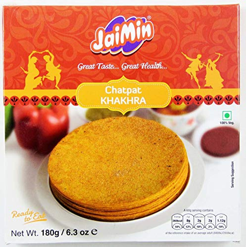 Jaimin Chatpat Khakhra Weizen-Snack Pikant - 200g