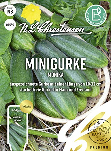 N. L. Chrestensen 01530 Minigurke Monika (Minigurkensamen)