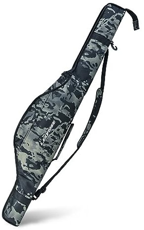 Starnearby Sac de Canne à Pêche avec Sangle Réglable, Fourreau de Canne à Pêche Portable, Housse Cannes à Pêche Etanche, Sac de Transport Canne à Pêche, Sac de Matériel de Pêche Multifonction