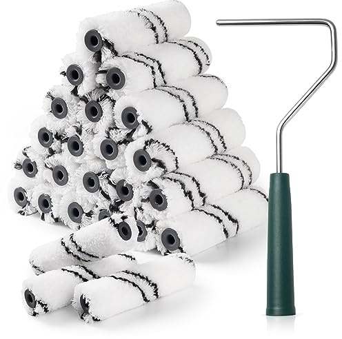 CoatPro Twools 4 Inch Microfiber Paint Roller Covers 24 Pack