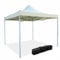 Gazebo Richiudibile Telescopico in Metallo a Fisarmonica 2x2 e 3x3 mt Pieghevole con borsa per Trasporto Colore Beige trasportabile da giardino e mercato (2x2)