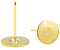 QUARKZMAN 30 Stück Polsternägel, 19 mm x 30 mm, flacher Kopf, dekorative Möbelnägel, Reißnägel für Möbel, Sofa Kopfteile, Gold