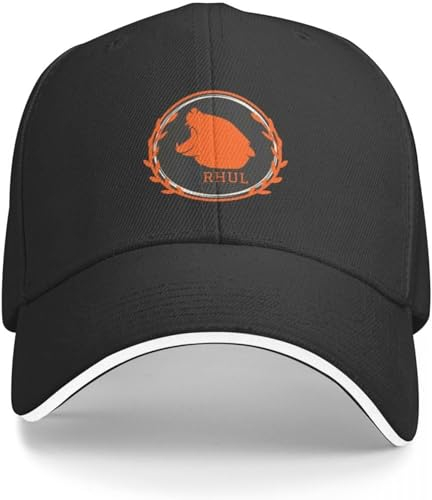 Baseballkappe Snapback Sonnenhut RHUL Logo Cap Baseball Cap Symbol Baseball Herren Cap Damen Hip Hop Geburtstagsgeschenk