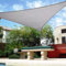 Voile de Parasol, Parasol de Balcon, Parasol de Plage auvent Voile, Patio Deck Ripstop Rouille Voile de Parasol, Jardin Voile de Parasol et Parasol de Piscine Hors Sol