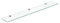 AQUALAVOS Glasablage Bad C Wand Wandablage Wandregal Badablage Glas Badezimmer 80 cm Badezimmer Regal Glas Klarglas 6 mm ESG Sicherheitsglas Badezimmerablagen