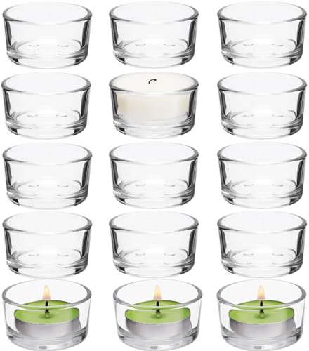 Juego de 30 vasos para velas