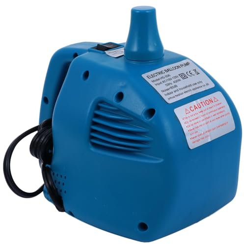 MAGICLULU Inflador Eléctrico Recargable Inflador Globos De Pa Bomba Inflable De Aire Abs Portátil y Ligero