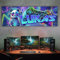tjapalo® zp107 Coole Poster Kinderzimmer Gamer poster mit Namen personalisiert gaming Wanddeko gamer Bild für die Wand Wandbild Jugendzimmer gamer Poster gaming zimmer Bilder für Teenager