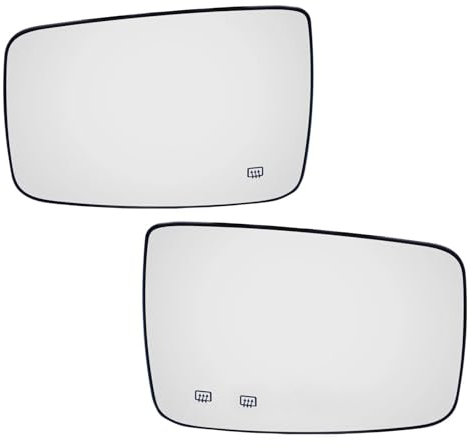 Außenspiegel Glas Für Dodge Ram 1500 2500 2009-2019 Links Oder Rechts Seite LH RH Beheizte Auto Tür Flügel Spiegel Glas Auto Rückansicht Außenspiegel Spiegelglas