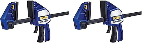 Irwin Quick-Grip Heavy Duty One-Handed Bar Clamp/Spreader, 12 / 300mm, 10505943 (Pack of 2)