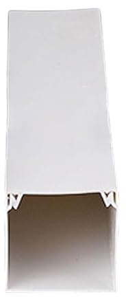 Cable Trunking Self Adhesive, Self-Adhesive Duct Multiple Sizes White Pack Of 2 X 1m(50 * 50mm)