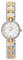 Dugena Damen-Armbanduhr Schmuckband, Quarz, Edelstahlgehäuse, Mineralglas, Edelstahlarmband, Drückerfaltschließe, 3 bar (Bicolor)