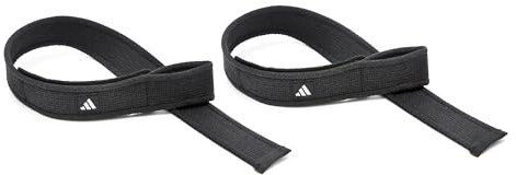 adidas Gewichthebehilfe Lifting Straps, 62 (L) x 4 (W) x 0.5 (H)