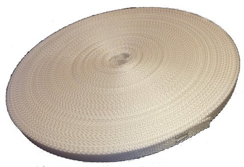 Mini Rolladengurt 14 mm Breite weiß 50 Meter Rolle original ROLATEC