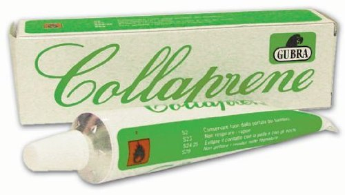 Pegamento adhesivo Collaprene Gubra 150 ml para cuero, caucho, textiles, madera y el carrito ...