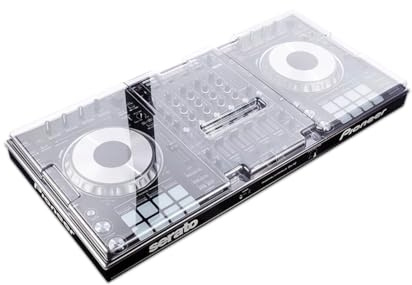 Decksaver Cover for Pioneer DJ DDJ-SZ (SZ2, RZ) - Super-Durable Polycarbonate Protective lid in Smoked Clear Colour, Made in The UK - The DJs' Choice for Unbeatable Protection