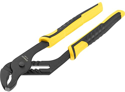 Stanley Stht0-74361 Pinza Regolabile Control Grip, Nero/Giallo, taglia unica