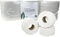 3 x 12 Rolls 200m Mini Jumbo Toilet Rolls, 2.25 Inch Core