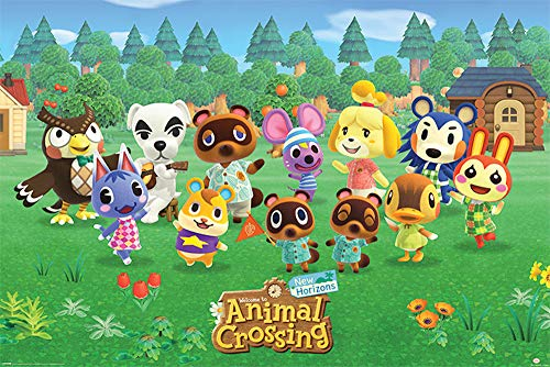 Pyramid Animal Crossing: Lineup (Maxi Poster 61x91,5cm) Merchandising Ufficiale 6DA4DBE8AC multicolor