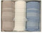 NADA HOME Set Asciugamani Bagno 3+3 in Spugna Viso ospite Maestri Cotonieri Lurex 3649