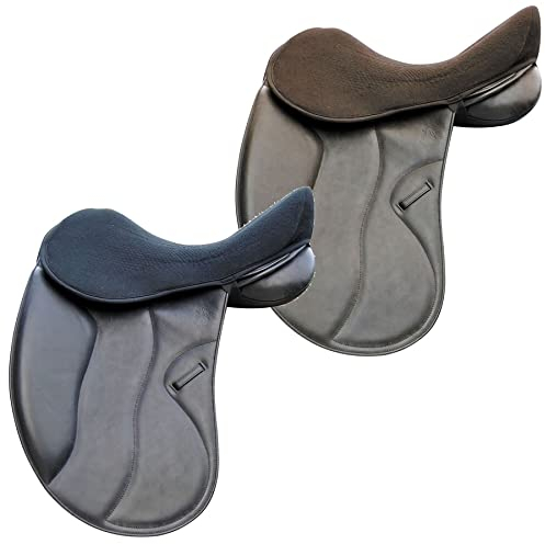 Acavallo Sattelsitzkissen Dressur Dri-Lex 20 mm, Größe:L, Farbe:braun