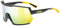 uvex sportstyle 235 - Outdoorbrille für Damen und Herren - guter Schutz vor Sonnenstrahlung - druckfreier Sitz & perfekter Halt - sunbee-black matt/yellow - one size