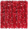 KAHEIGN 8m Weihnachten Lametta Girlande Rot - Weihnachtsgirlande Glitzer Metallic Weihnachtsbaum Deko - Tannengirlande für Weihnachtsdeko