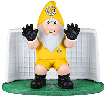 FOCO Officially Licensed Scotland FC Goalkeeper Football Garden Gnome