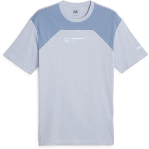 PUMA MCFC 772963-20 FtblCulture Tee T-Shirt Unisex Blue Größe S