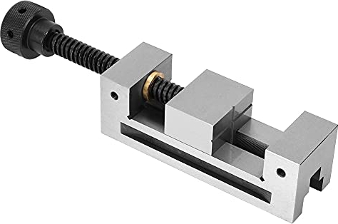 Janzoom Morsa CNC ad alta precisione, per lavori di ispezione e levigatura, alta precisione, stabilità nelle operazioni di perforazione, acciaio, standard, nero