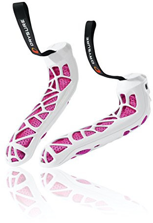 Drysure Sèche-chaussures actif avec insert absorbant l'humidité réutilisable. Séchez vos chaussures sans chaleur ni électricité. Convient pour les chaussures de cyclisme, de course et de football