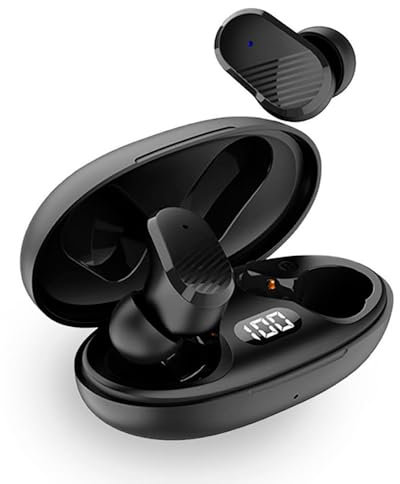 Auriculares Stereo Bluetooth Dual Pod Earbuds Cool Feel Negro