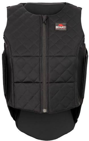 Start FlexCheck Rückenprotektor Reiten – Sicherheitsweste für Pferdesport, Wirbelsäulenschutz und Schutzkleidung, Optimaler Komfort und Flexibilität, Sicherheitsausrüstung für Jeden Reiter - M