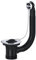 SPARES2GO Sink Waste Combination Overflow Plug with Chain 40mm 1.5 (Round)