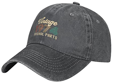 874 Baseball Cap 1974 Trucker Hut Verstellbar Baseballkappe Unisex Sonnenschutz Basecap Für Outdoor Running Reisen