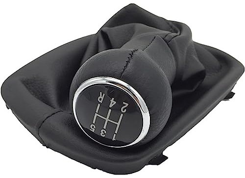 ORDALI Auto Schaltknauf für Audi A4 B5 1998 1999 2000,Schalthebel Schaltknöpfe Handball Griff Knauf Schaltsack Schaltknüppel Gang Getriebe Hebelkopf Ersatzteil,5 Speed