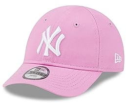 New Era York Yankees MLB Babykappe Rosa Teamlogo elastischer Verschluss 9Forty Kleinkind Kappe - Infant