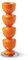 Zeal G277O Set of Egg Cups, Melamine, Neon Orange