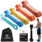 FitBeast Pull Up Bands Set, 5 Different Levels Resistance Band Rubber (Multicolor 5-100 LBS) (Multicolor 5-100 LBS)