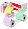 Phomemo M110 M120 M200 M220 M221 Etiketten, Rechteckige Thermische Etiketten-Thermodrucker Etiketten für Preis, Name, Adresse, Logo, Barcode, 40mm*30mm, 230 Etiketten/Rolle, 6 Rollen