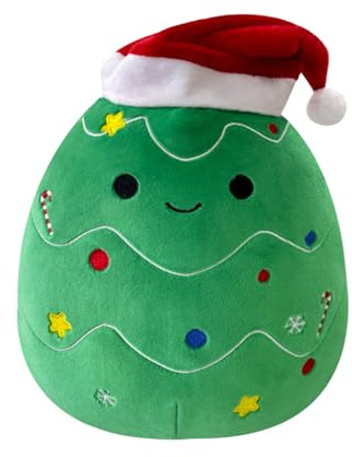 COSORO 20cm Weihnachten Weihnachtsbaum Plüschtier,8 Niedliche Plüsch Spielzeug,Weicher Kuscheltier Flauschiger Stofftier Stoffpuppe Spielzeug für Geschenk Kinder Heimdekoration Xmas Tree