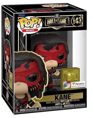 Funko POP! WWE Kane Hall of Fame #143 Fanatics Esclusiva