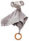 OODEN TEETHER Schnuffeltuch Baby, Musselin Schmusetuch alsBaby Geschenk zur Geburt von Junge & Mädchen Schnuffeltuch, Kuscheltier für Babys und Kleinkinder ab 0+ Monaten(Elefanten)